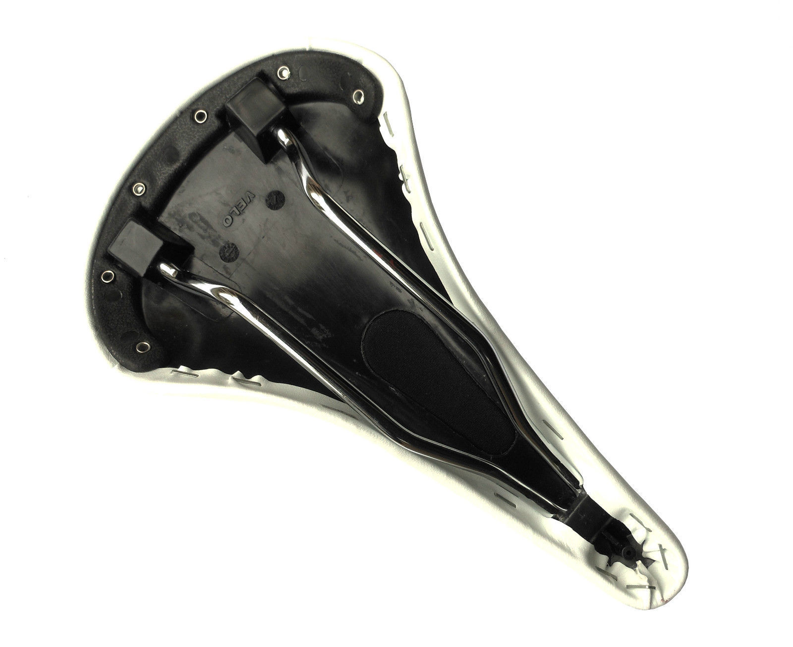 Saddle Velo Retro Fixie VL1221 White