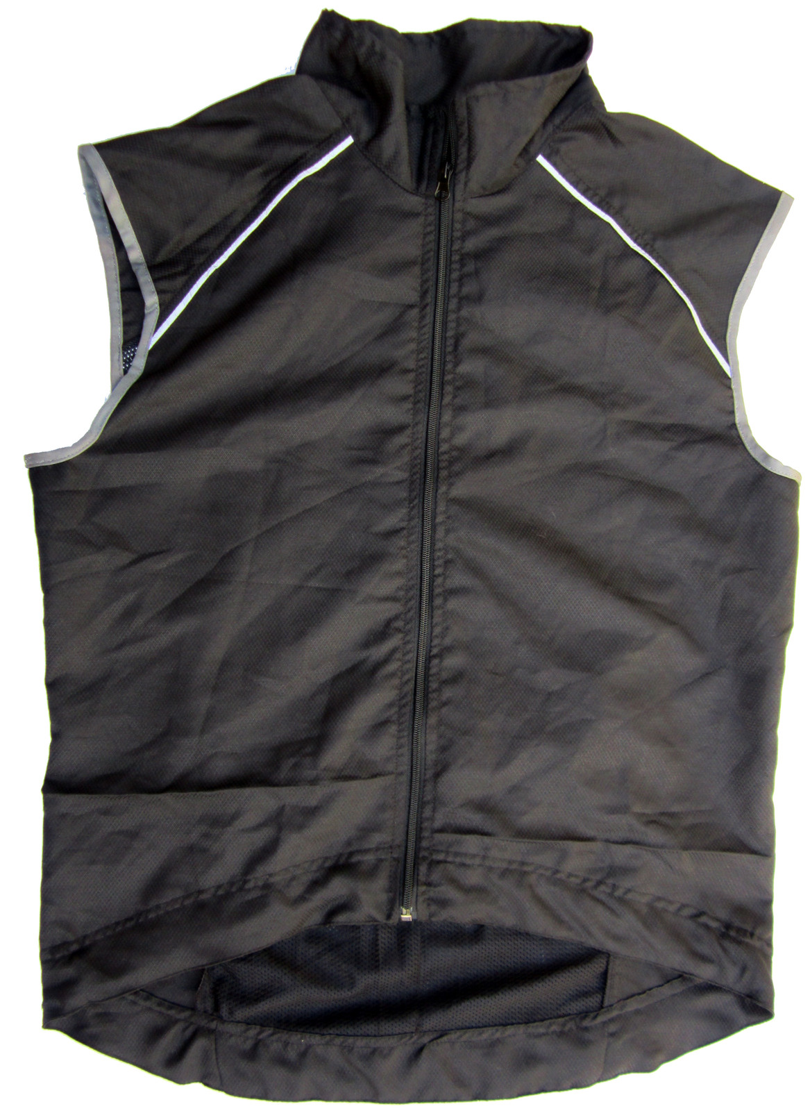 Wind Vest Mens Black Small only (larger fit) MEN325 Trisport