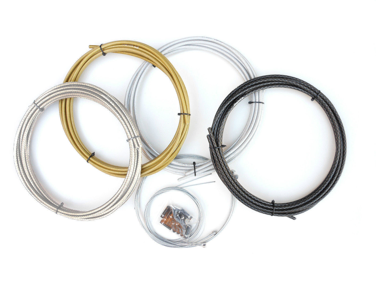 Brake & Gear Cable Set Braided Outer with Universal Inners Jagwire SIS
