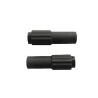 Gear Cable Adjusters Pair In Line Black Coloury CL4204