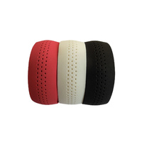 Handlebar Tape Soft Feel Perforated Lightweight EVA Foamed CST104P Red Only