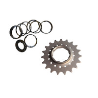 Conversion Kit Single Speed 19T x 3/32 x 8mm wide Crmo for Shimano/Sram 7-11 Spd