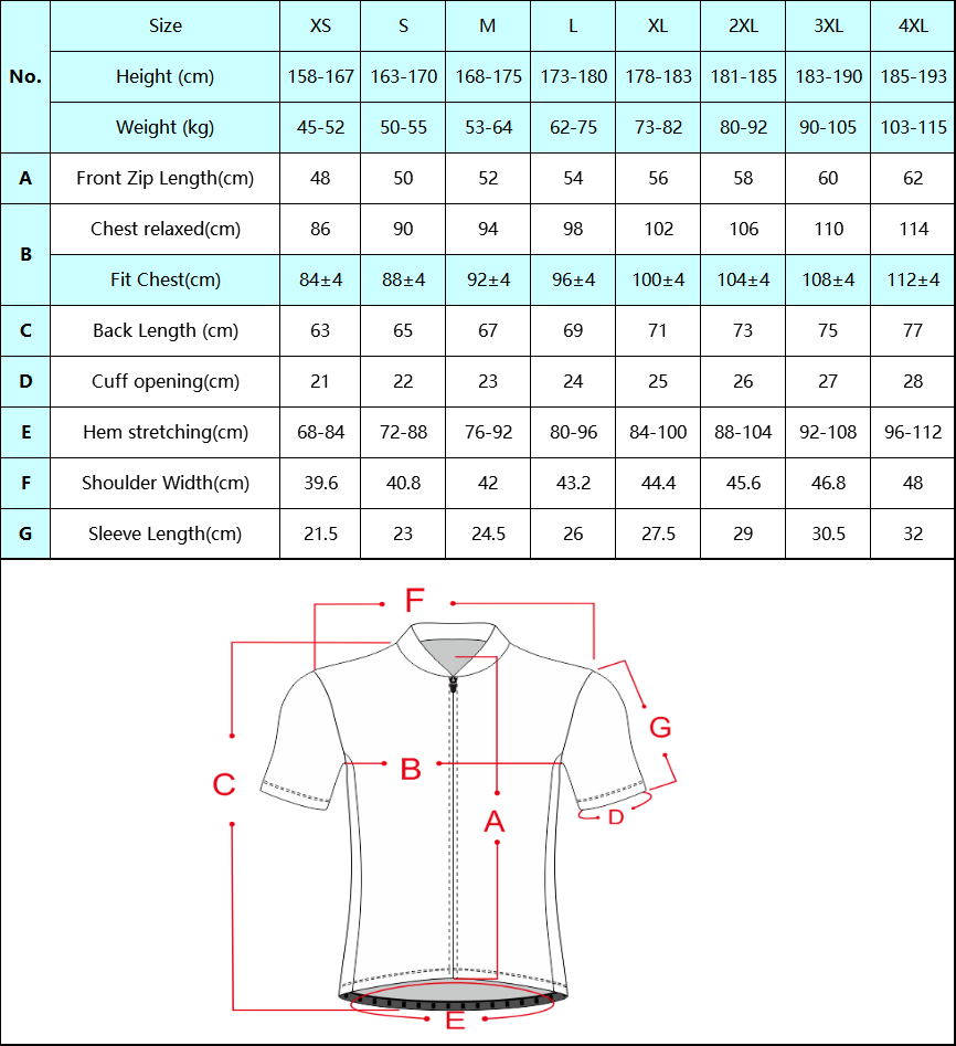 Download Jersey Short Sleeve Mens (Small Fit, refer size chart) X ...