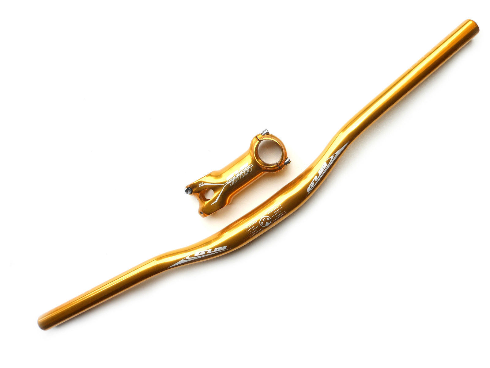 gold mtb handlebars