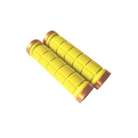Grips MTB Bicycle Locking Cycling Saint Soft Feel 10005 Yellow