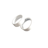 Headset Spacers Budget set of 2 1-1/8" x 10mm x 34mm White 13016-5WH