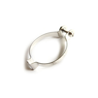 Cable Frame Clamp Clip Single (one piece) Stainless Tektro 3 Sizes available