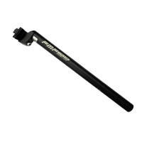 Seat Post Pillar Aluminium 25.4mm x 350mm Black FMF 16026