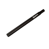 Seat Post Pillar Anodised Aluminium BMX 350mm x 25.4mm FMF Black