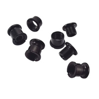 Chainring Bolt Set Single 5.0mm Steel Black Saint