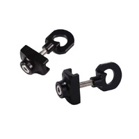 Chain Tug Tensioner Adjuster Lightweight  Single Bolt Syle 10mm Alloy Pair