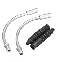 Brake Pipe Noodles & Boots Pair for V-Brakes 19035