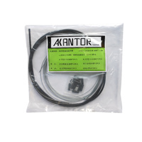 Gear Cable Set Road/MTB Shimano/Sram Akantor with Zinc Inners Black