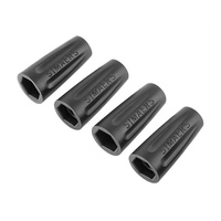 Brake Hose Compression Nut Dust Boot Cover Plastic (Pack of 4)