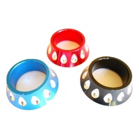 Headset Spacer Conical Anodised Aluminium 1-1/8" x 15mm Red or Blue only