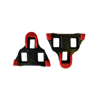 Cleats Pair Shimano SPD-SL Compatible Red 6 Degree Float (not fixed) 26007R