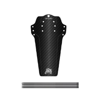 Mudgaurd Mud Guard Fender MTB Front or Rear Universal Carbon Print