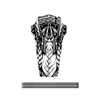 Mudgaurd Mud Guard Fender MTB Front or Rear Universal Viking Print