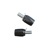Gear Cable Down Tube Adjusters Steel/Nylon Pair Coloury CL-4215