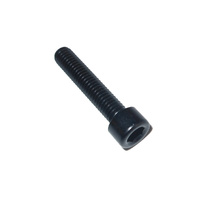 Head Stem Cap Screw Stainless 6mm x 30mm Square Shouldered Toopre Black