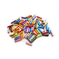 Cable Crimp Caps 3.2mm x 15mm Anodised Aluminium - (Packet 20) 