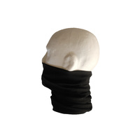 Neck/Face Non-Thermal  Tube Bandana Polyester Black