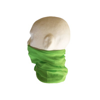 Neck/Face Non-Thermal Tube Bandana Polyester Green