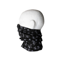 Neck/Face Non-Thermal Tube Bandana Polyester Skull & X-Swords