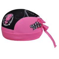 Bandana Micro Mesh Pink/Black Gear Devil Cheji