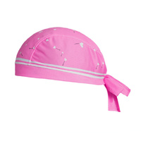 Bandana Micro Mesh Pink Heart Pattern Cheji