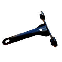 Twin Co2 Under Cage Cartridge Mount Bracket Black BCA-307