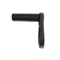 Handlebar Computer Mount Space Saver Carbon/Alloy Black 25.4/26/31.8mm BCN201 Bevato