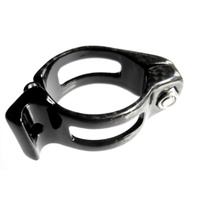 Derailleur Clamp 3k Carbon Wrap Skeleton Design Adaptor 34.9mm BCN-213 Bev