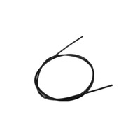Brake Cable Outer Unbranded Plain Slim Line 4.75mm sold Per Metre Satin Black