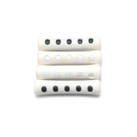 Cable Cover Sets Bulk 3 x Sets (12 Pieces) Split Silicone White Coloury BCP - Clearance