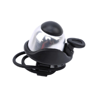 Bell Mini Up to 31.8mm Mount suits Road or MTB O-ring Mount Silver
