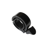Bell Discreet for MTB or Flat Bar with 22.2mm Clamp Diameter Black