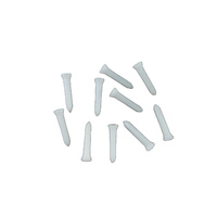 Cable Caps 3.0mm x 19mm Non Crimp Nylon White (Packet 20) Mars One