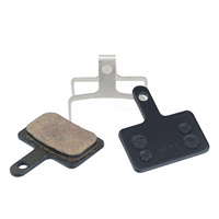 Brake Disc Pads fits Shimano Deore BR-M375/M525/M575 etc. Organic Resin BIKEIN
