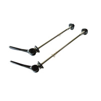 Skewers Road Bike Titanium/Copper/Alloy Quick Release Black Bevato BQR017