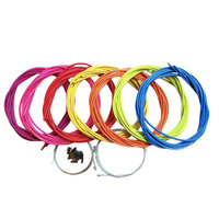 Brake & Gear Cable Set Universal Inners/Outers/Ferrules Various Colours CAB-SIS 