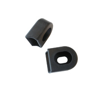 Crank Boots Pair Silicone Rubber Universal Saint Black 18022