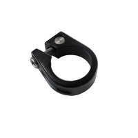 Seat Post Clamp Anodised 25.4mm Mr Control CL-02K Black