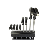 Hex Allen Key Set Coloury Long Series Heavy Duty with Wall Mount CL2200