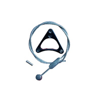 Brake Cable Cantilever Bridge Cable and Alloy Clamp Coloury CL4270