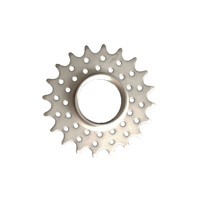 Cog Track Fixie 3/32" x 20 Tooth Double Tempered CrMo with Lock Ring