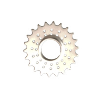 Cog Track Fixie 3/32" x 22 Tooth Double Tempered CrMo with Lock Ring
