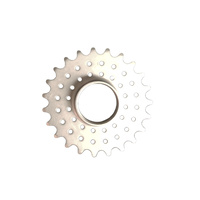 Cog Track Fixie 3/32" x 23 Tooth Double Tempered CrMo with Lock Ring