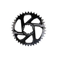 Chainring Direct Mount Boost 3mm Offset x 38T 7075 Wide Narrow 9-12 Spd Black