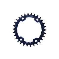 Chainring Single MTB 96BCD x 30T 7075T6 Asymetric Wide Narrow 9 - 12 Speed Shun